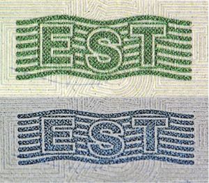 EST-CO-02001 - 
<Předn&iacute; strana - totožnost> - Technika tisku