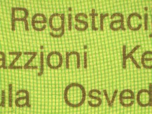 EST-GO-01001 - 
<Verso> - Tecnica di stampa