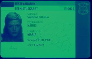 EST-HS-02003 - 
<Vorderseite - Identit&auml;t> - UV-Merkmal