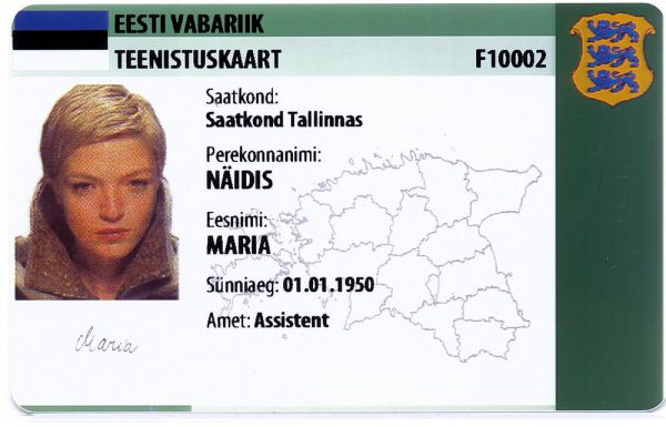EST-HS-02004 - 
<Vorderseite - Identit&auml;t>
                