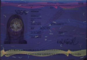 EST-IO-03001 - 
<Pagina dei dati anagrafici> - Elemento UV