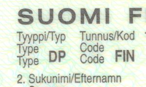 FIN-AD-02001 - 
<Integreeritud isikuandmetega kaart &ndash; esik&uuml;lg (rekto)> - Tr&uuml;kitehnika