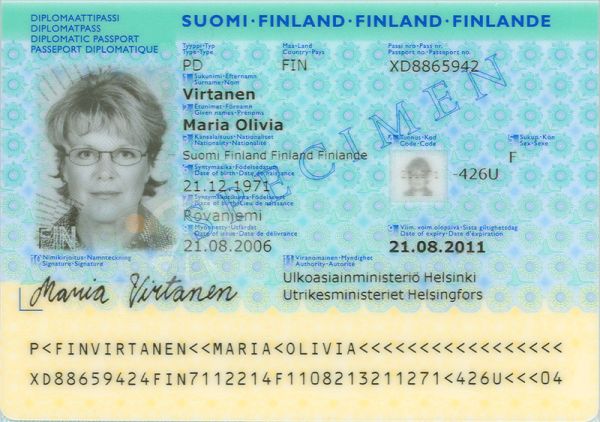 FIN-AD-04001 - 
<Kard tal-bijodata integrata - recto (identit&agrave;)>
                