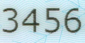 FIN-AD-05001 - 
<Integrated biodata card - recto (identity)> - Numbering
