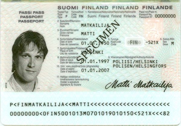 FIN-AO-02001 - 
<Integrovan&aacute; karta s osobn&iacute;mi &uacute;daji - předn&iacute; strana (totožnost)>
                