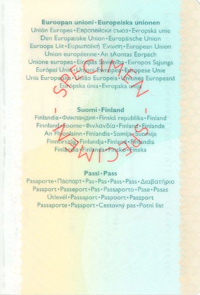 FIN-AP-05001 - 
<Kard integrata &ndash; verso>
                