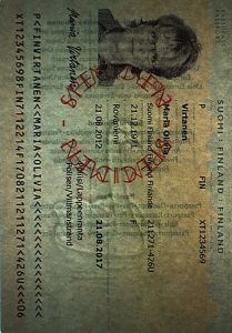 FIN-AP-05001 - 
<Kard tal-bijodata integrata - recto (identit&agrave;)> - Marka tal-ilma