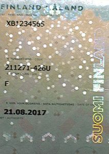 FIN-AP-05002 - 
<Integrovan&aacute; karta s osobn&iacute;mi &uacute;daji - předn&iacute; strana (totožnost)> - F&oacute;lie