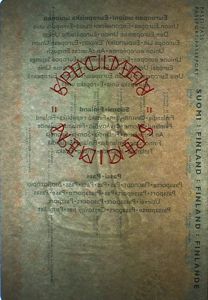FIN-AP-05003 - 
<Integrovan&aacute; karta s osobn&iacute;mi &uacute;daji - předn&iacute; strana (totožnost)> - Vodoznak