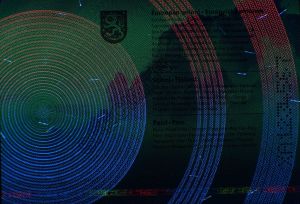 FIN-AP-07001 - 
<Integrovan&aacute; karta - zadn&iacute; strana> - Jištěn&iacute; v UV světle