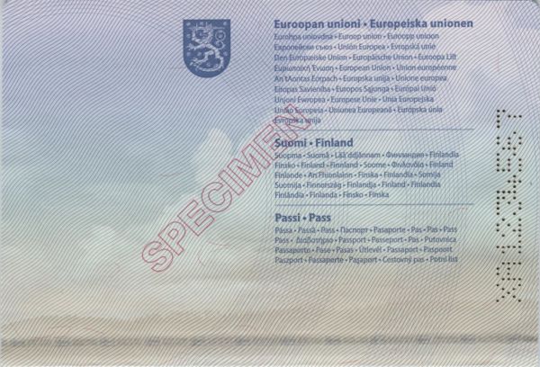 FIN-AP-07002 - 
<Kard integrata &ndash; verso>
                