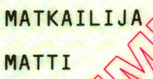 FIN-AS-03001 - 
<Tessera integrata con dati anagrafici - recto (identit&agrave;)> - Dati anagrafici
