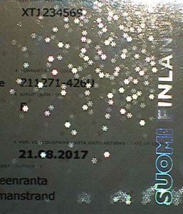FIN-IO-05001 - 
<Integrovan&aacute; karta s osobn&iacute;mi &uacute;daji - předn&iacute; strana (totožnost)> - F&oacute;lie