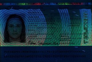 FIN-IO-07001 - 
<Integrovan&aacute; karta s osobn&iacute;mi &uacute;daji - předn&iacute; strana (totožnost)> - Jištěn&iacute; v UV světle
