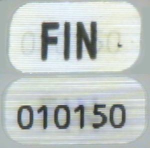 FIN-JO-02002 - 
<Tessera integrata con dati anagrafici - recto (identit&agrave;)> - OVD - elemento otticamente variabile
