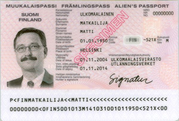 FIN-JO-03001 - 
<Kard tal-bijodata integrata - recto (identit&agrave;)>
                