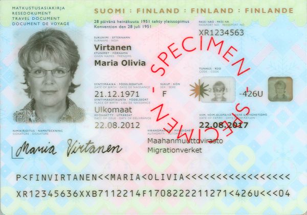 FIN-JO-05002 - 
<Kard tal-bijodata integrata - recto (identit&agrave;)>
                