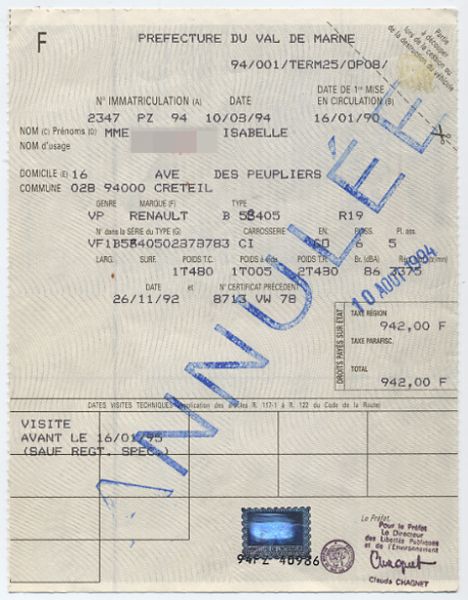 FRA-GO-02001 - 
<Recto - identit&agrave;>
                