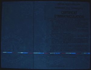 FRA-GO-02001 - 
<Verso> - Element UV