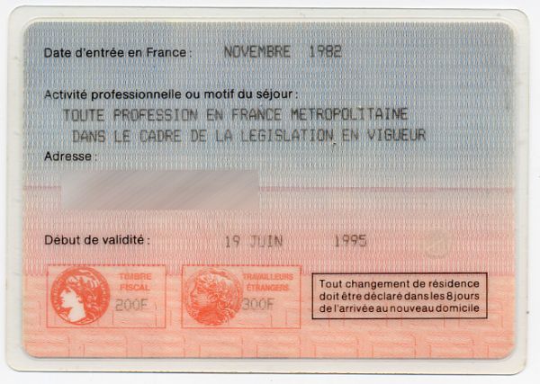FRA-HO-03001 - 
<Verso>
                