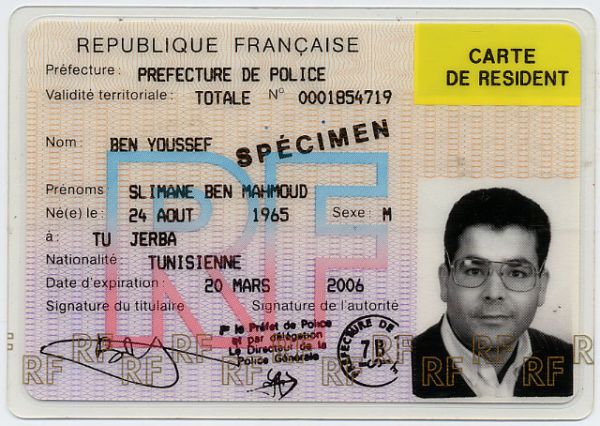 FRA-HO-03002 - 
<Recto - identit&agrave;>
                