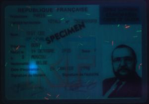 FRA-HO-04001 - 
<Recto - identit&agrave;> - Element UV