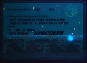 FRA-HO-04002 - 
<Verso> - Element UV