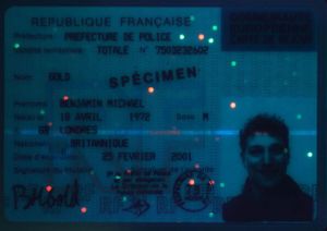 FRA-HO-05002 - 
<Recto - identit&agrave;> - Element UV
