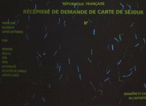 FRA-HP-01001 - 
<Recto - identit&agrave;> - Element UV