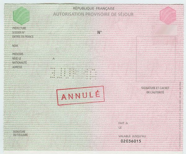 FRA-HP-02002 - 
<Předn&iacute; strana - totožnost>
                