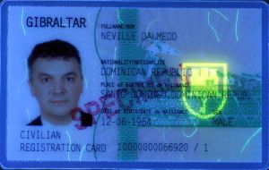 GIB-HO-02001 - 
<Recto - identit&agrave;> - Element UV