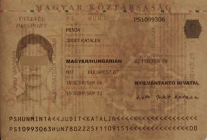 HUN-AD-02002 - 
<Integrated biodata card - recto (identity)> - Watermark