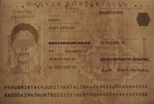 HUN-AO-02001 - 
<Integrovan&aacute; karta s osobn&iacute;mi &uacute;daji - předn&iacute; strana (totožnost)> - Vodoznak