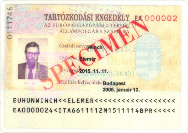 HUN-HO-01001 - 
<Recto - identit&agrave;>
                