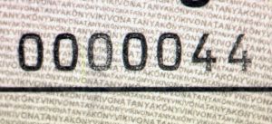 HUN-PM-04001 - 
<Předn&iacute; strana - totožnost> - Č&iacute;slov&aacute;n&iacute;