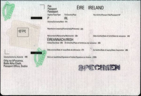 IRL-AO-01002 - 
<Biodata page>
                