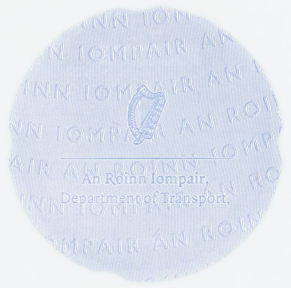 IRL-GY-01002 - 
<Verso>
                