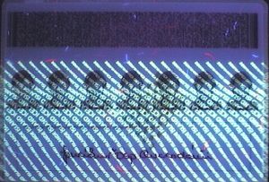 ISL-AO-02001 - 
<Kard integrata &ndash; verso> - Element UV