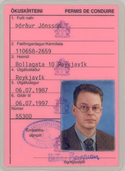 ISL-FO-03001 - 
<Recto - identit&agrave;>
                