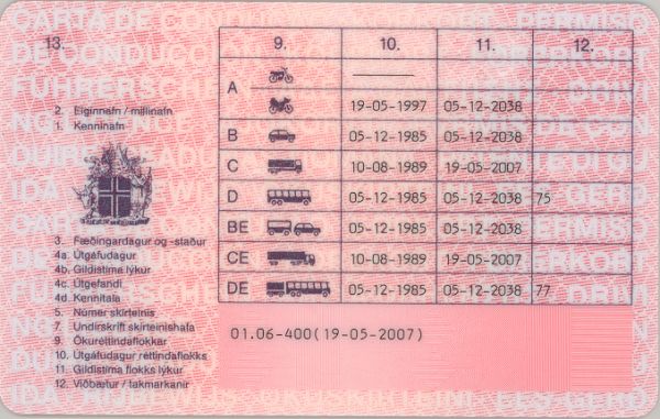 ISL-FO-04001 - 
<Verso>
                