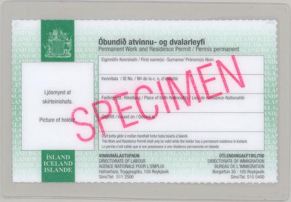 ISL-HO-01001 - 
<Recto - identit&agrave;>
                