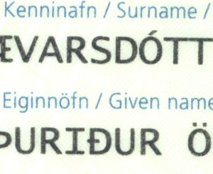 ISL-JO-01001 - 
<Kard tal-bijodata integrata - recto (identit&agrave;)> - Dettalji biografiċi