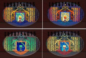 LIE-BO-02001 - 
<Recto - identit&agrave;> - OVD - element ottikament varjabbli