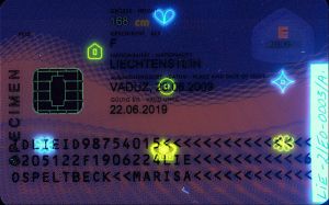 LIE-BO-02001 - 
<Zadn&iacute; strana > - Jištěn&iacute; v UV světle