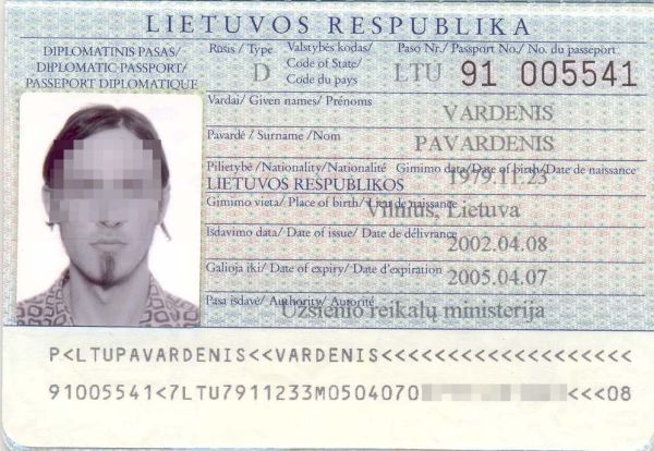 LTU-AD-01001 - 
<Paġna tal-bijodata>
                