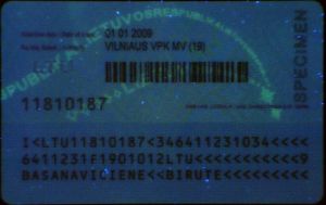 LTU-BO-02001 - 
<Verso> - Elemento UV