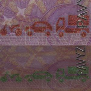 LTU-FO-02003 - 
<Předn&iacute; strana - totožnost> - OVD - opticky proměnliv&yacute; prvek