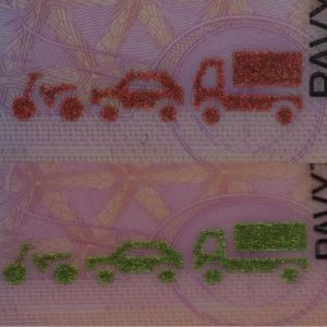 LTU-FO-02004 - 
<Recto - identit&agrave;> - OVD - element ottikament varjabbli