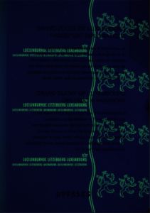 LUX-AD-02003 - 
<Karta zintegrowana - rewers> - Zabezpieczenie widoczne w promieniowaniu UV