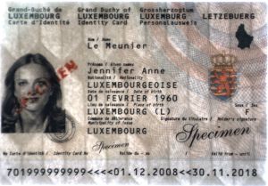 LUX-BO-02002 - 
<Recto - identit&agrave;> - Marka tal-ilma